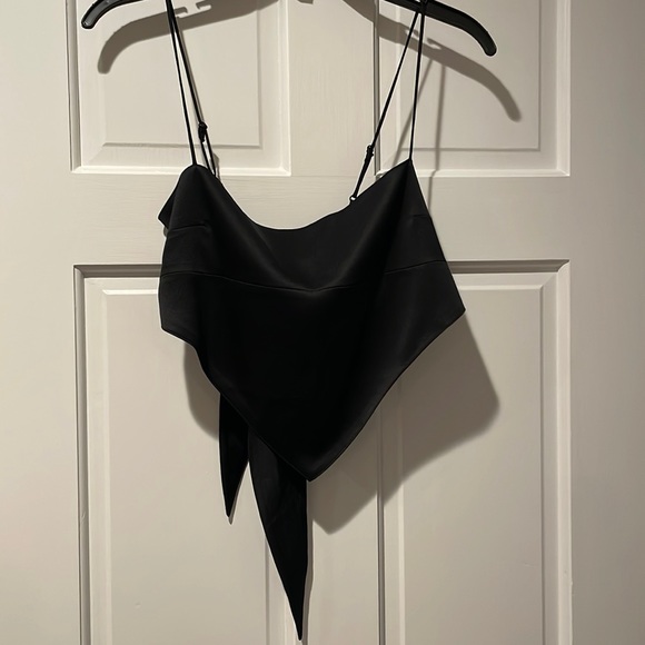 NWT WeWoreWhat Danielle Bernstein x Macy’s Scarf Top - Picture 1 of 6